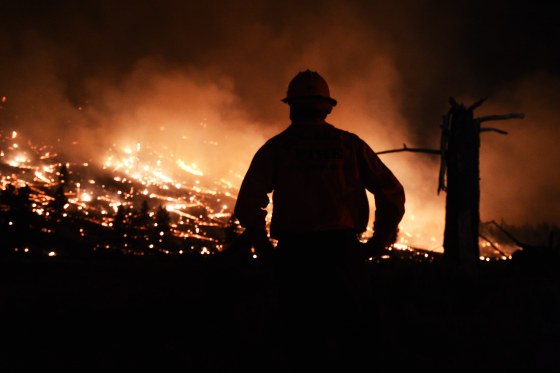 Image: Wildfire in California