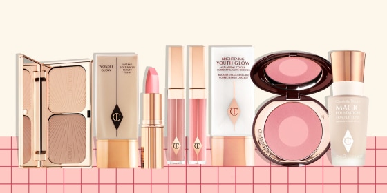Illustration of Charlotte Tilbury products on sale