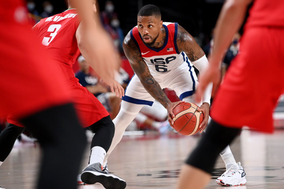 Image: United States v Iran Men's Basketball - Olympics: Day 5