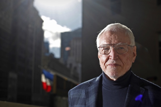 Ambassador James Hormel stands for a portrait on the roof of his office in downtown San Francisco on Thursday January 10, 2013.