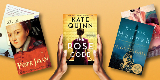 Illustration of six different Read With Jenna Fictional Book picks