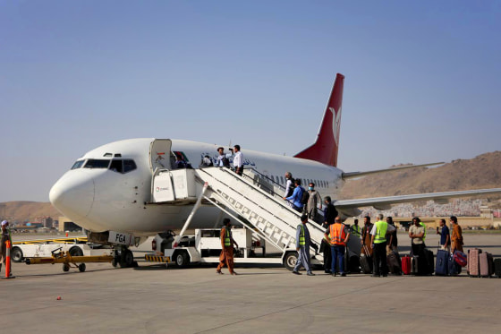 First domestic flight starts in Taliban controlled Kabul airport