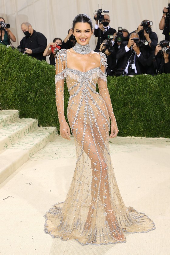 Kendall Jenner White Backless Evening Prom Dress Harper Bazaar Party -  TheCelebrityDresses