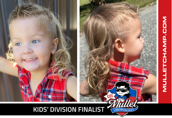 See the kids competing for best mullet in the country – NBC Chicago