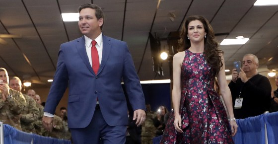 Image: Ron DeSantis, Casey DeSantis