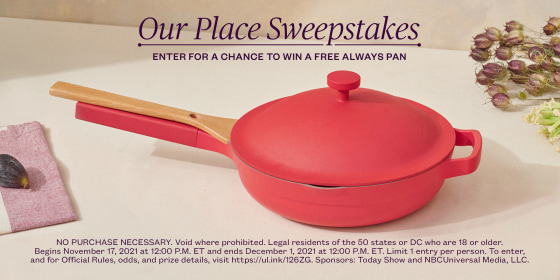 Image of the Always Pan from Our Place in Heat red