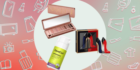 Naked3 Eyeshadow Palette, Carolina Herrera Good Girl Duo Mini Gift Set, DevaCurl SUPERCREAM Rich Coconut-Infused Definer