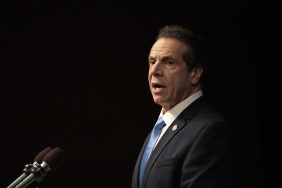 Image: NYS Gov. Andrew Cuomo during 2019 State of State address