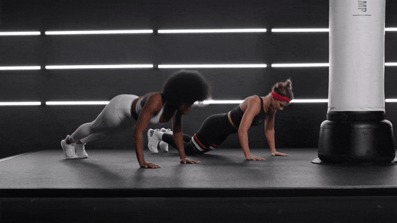 Boxing push 2025 up workout