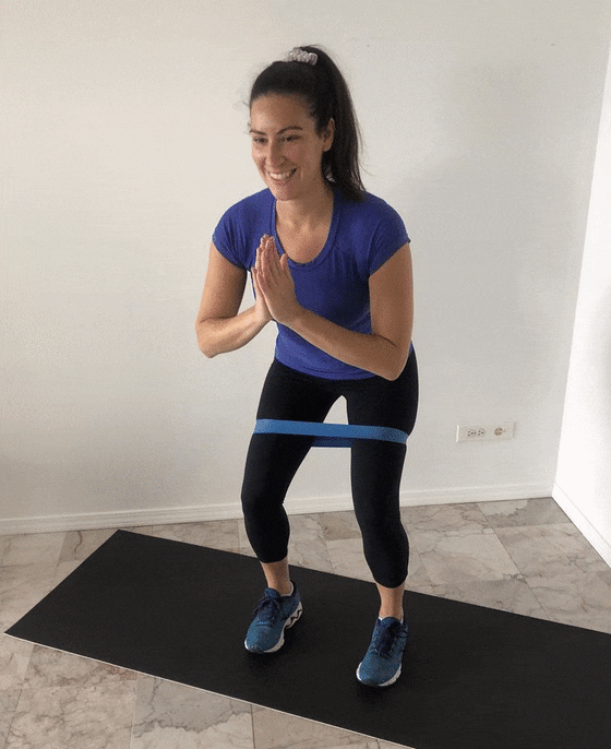 Resistance band workout for women over 40