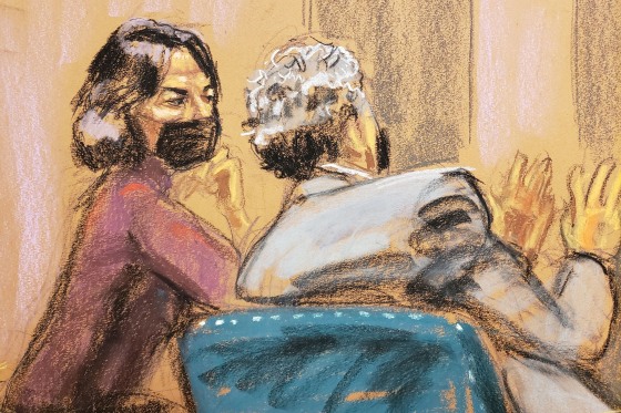 Image: Ghislaine Maxwell trial in New York
