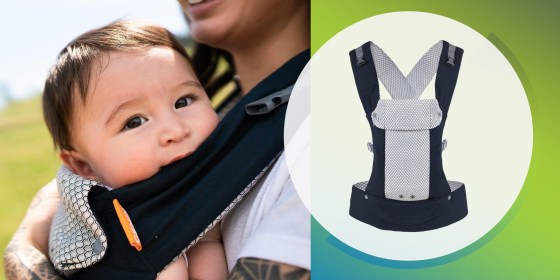 This baby carrier kept my infant happy and saved my back