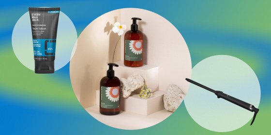 New launches include a new pet care company, skin care for men and a new thin curling iron.