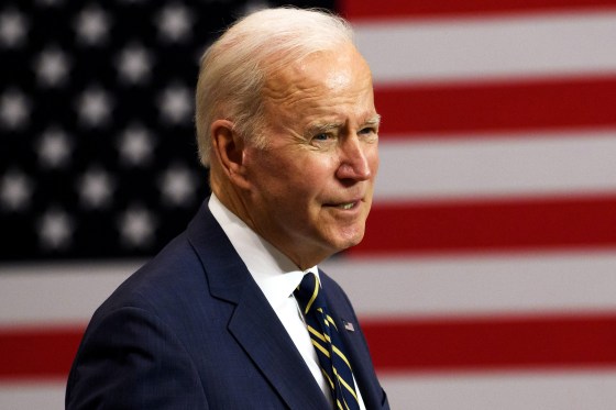 President Joe Biden speaks at Carnegie Mellon University on Jan. 28, 2022, in Pittsburgh.