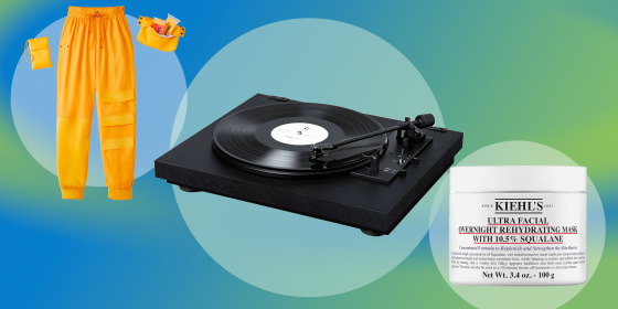 New launches include Pro-Ject’s automatic turntable, Kiehl’s face mask and Tillamook’s Party Pants.