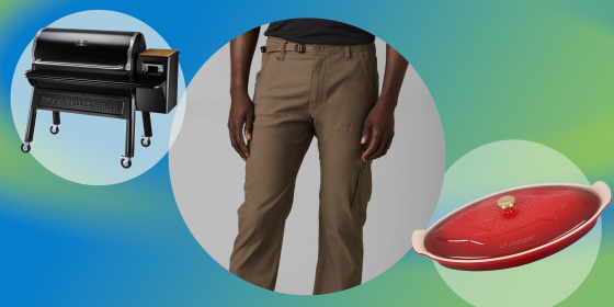 Today's notable releases: prAna pants, Z Grills pellet grill and a baking dish from Le Creuset.