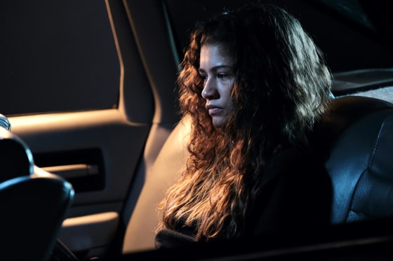 Zendaya in season 2 of 'Euphoria.'