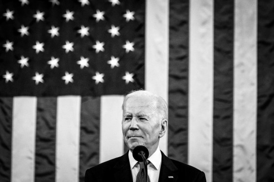 Image: President Joe Biden delivers his first State of the Union address at the U.S. Capitol on March 1, 2022
