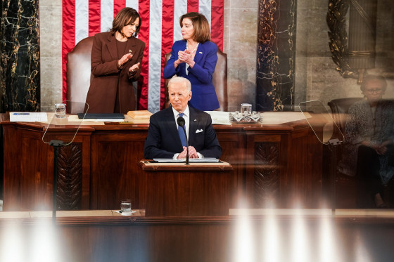 Image: President Biden Delivers His First State Of The Union Address To Joint Session Of Congress