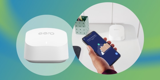 New launches this week include the Eero Pro 6E and eero 6+, the newest additions to Amazon’s Eero 6 series of mesh Wi-Fi systems.