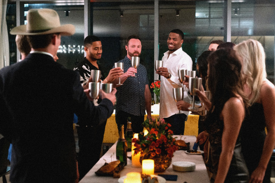 Image: Cast members in season one of \"The Ultimatum\" on Netflix.