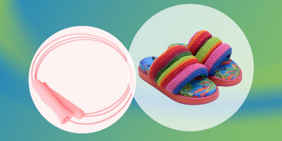 New releases include a jump rope from Bala and a shoe collection from Farm Rio and Nordstrom.