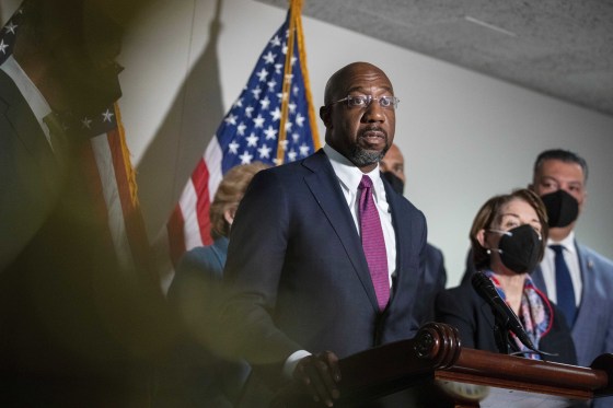 Raphael Warnock,Cory Booker,Amy Klobuchar,Alex Padilla