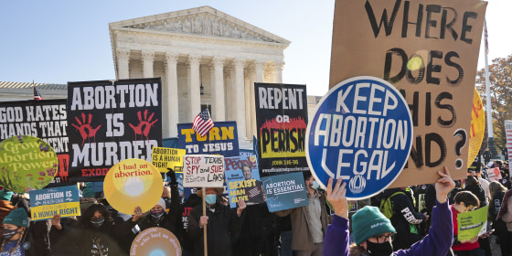 Image: Supreme Court Hears Mississippi Abortion Case