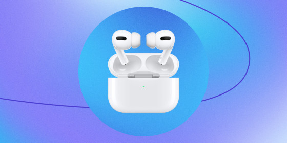 Illustration of Apple AirPod Pro's