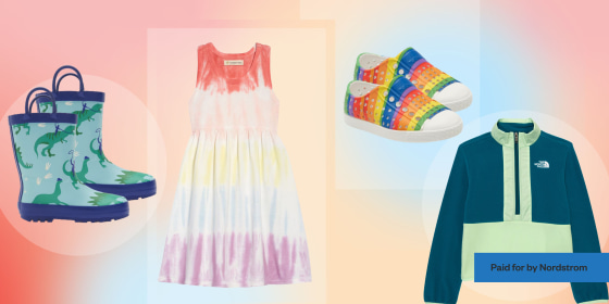 Illustration of Back To School items on sale at Nordstrom