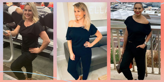 Amazon Jumpsuit on three different Women