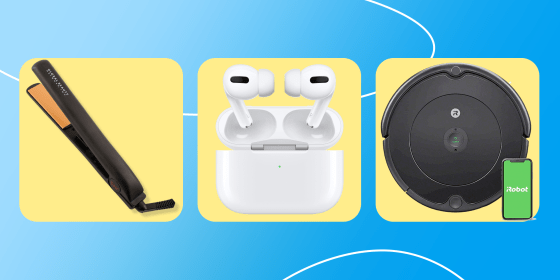 Airpods, Chi Straightner and a Roomba