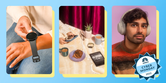 Watch, Kindle and Headphones