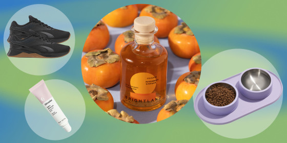 Reebok designed its Nano X3 shoe, Glossier Balm Dotcom, Wild One placemat, Brightland's new Folklore vinegar