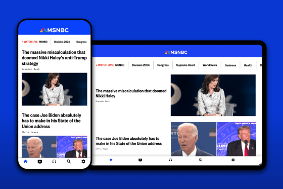 MSNBC App: Watch Videos, Stream Live Audio And Read Perspectives From ...