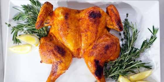 Roast Chicken With Mambo Sauce