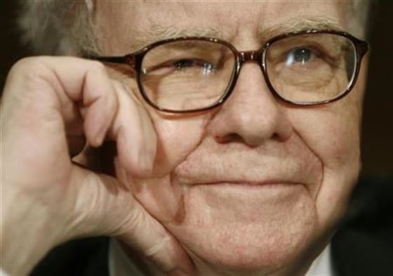 Warren Buffett, chairman and CEO of Berkshire Hathaway, says consumers are skittish about high food and energy prices.