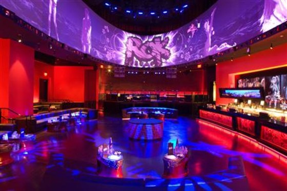 The Rok Nightclub at the New York, New York casino and resort in Las Vegas is shown in this undated publicity photo.