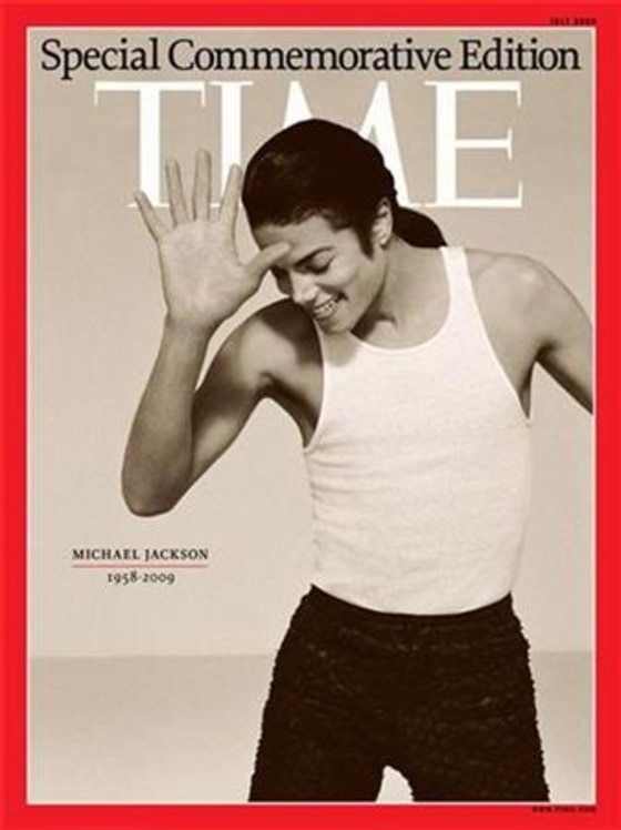 TIME Magazine's special commemorative issue on pop star Michael Jackson