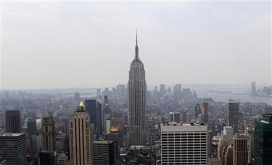 The Empire State Building in midtown Manhattan is seen in New York City