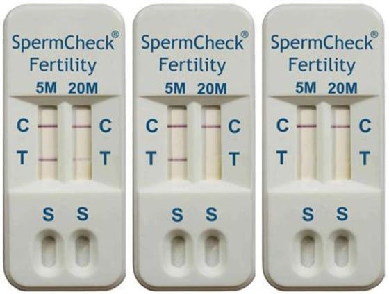 SpermCheck Fertility test devices