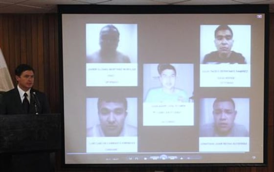 Nuevo Leon State Governor Medina speaks during a news conference in Monterrey