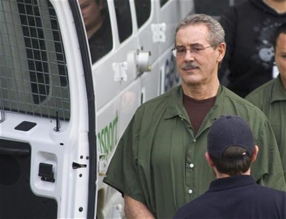Allen Stanford leaves the Federal Courthouse where the jury found him guilty, in Houston