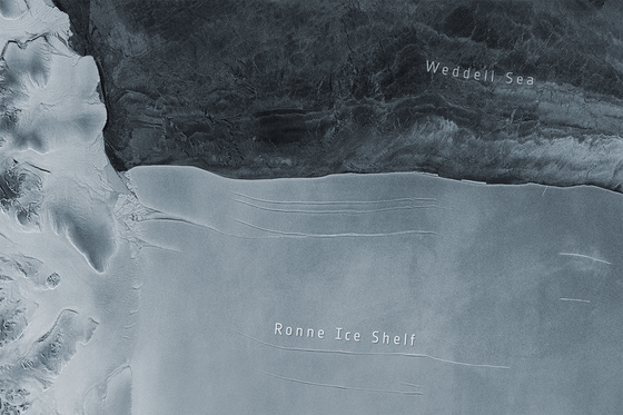 The world’s largest iceberg, dubbed A-76, has calved from Antarctica.