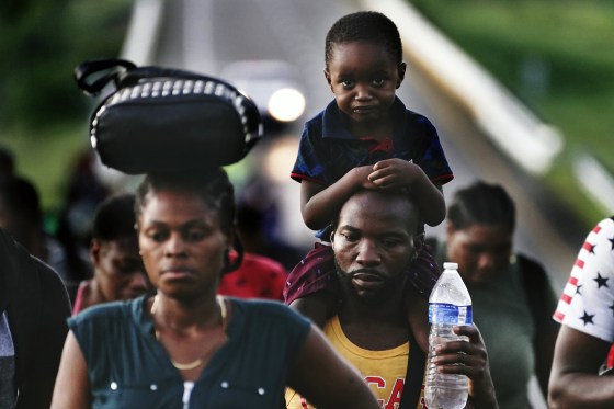 Image: Haitian migrants