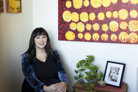 Monica Muñoz Martinez, seen here in Austin, Texas, on Sept. 16, 2021, is among this year's recipients of the John D. and Catherine T. MacArthur Foundation's "genius grants."