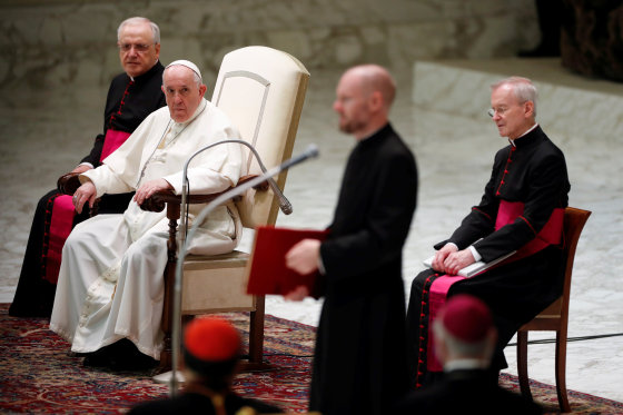 Image: Pope Francis holds weekly general audience