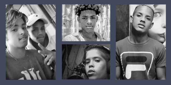 Some of the minors detained after the protests in Cuba last July have turned 18 years old behind bars, according to their mothers. From left, Brandon Becerra, Rowland Castillo, Emiyoslán Román, top, Jonathan Torres Farrat, bottom, and Lazaro Noel.