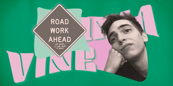 Photo illustration of former Vine creator Drew Gooden.