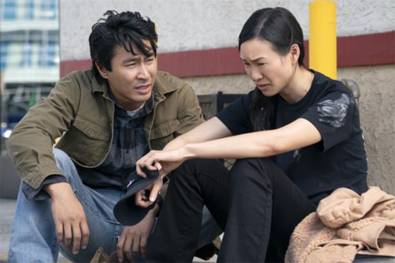 Image: Chris Pang as Van with Sue Ann Pien as Violet in, "As We See It."